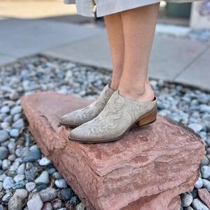 Jo Ghost 2986 Western Mule in Tabacco